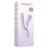 Svakom DuoGlow - vibrator pentru punctul G și clitoris, controlat prin aplicație (mov)