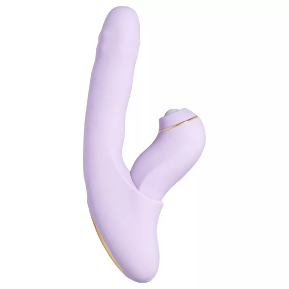 Svakom DuoGlow - vibrator pentru punctul G și clitoris, controlat prin aplicație (mov)