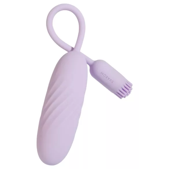 Svakom Plume - ou vibrator 2în1 (mov)