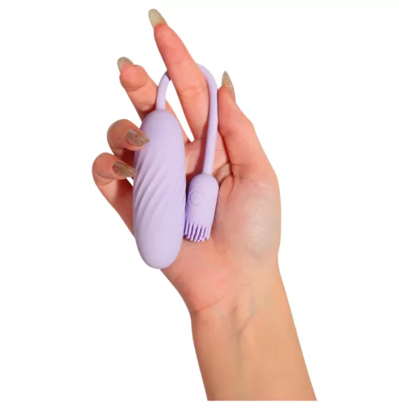 Svakom Plume - ou vibrator 2în1 (mov)
