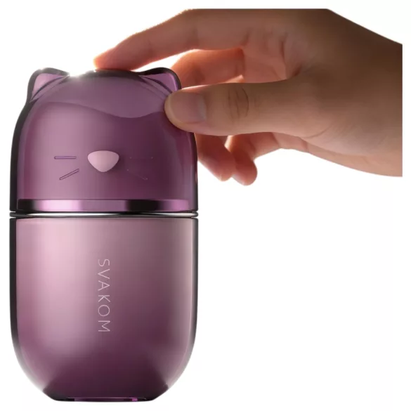 Svakom Klitty - vibrator pentru lins (mov)