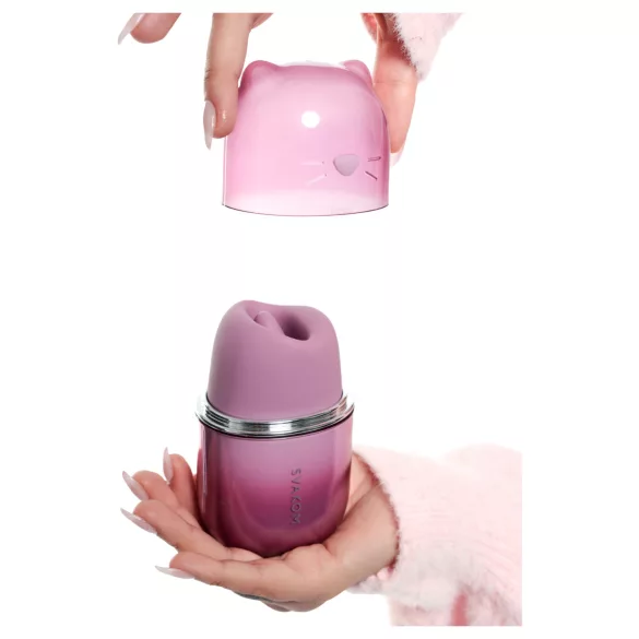 Svakom Klitty - vibrator clitoridian cu unde de aer controlat prin aplicație
