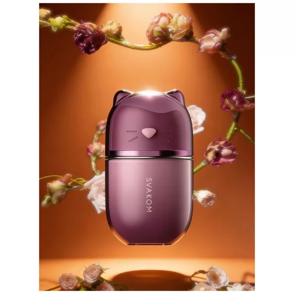 Svakom Klitty - vibrator pentru lins (mov)