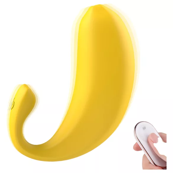 Sex HD - Ou vibrator controlat prin aplicație (galben)