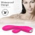 Vibrator încălzitor waterproof reincarcabil Muses, roz