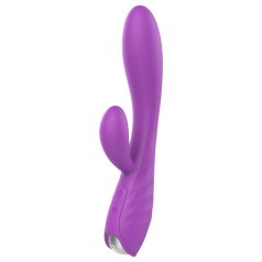 Vibrator impermeabil cu încălzire (mov)