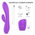 Vibrator lila încălzitor, impermeabil și reîncărcabil - Sex HD Muses