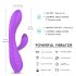 Vibrator lila încălzitor, impermeabil și reîncărcabil - Sex HD Muses