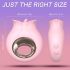 French Kiss HD - vibrator senzual (roz)