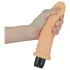 Lovetoy Real Feel - vibrator realist - 19cm - culoare naturală