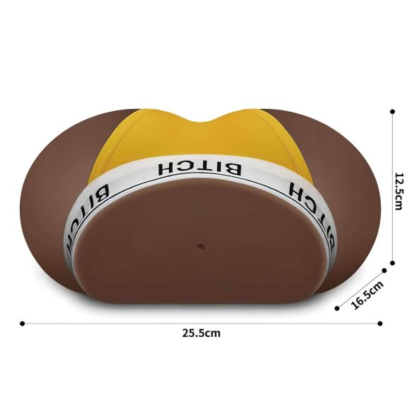 Lovetoy Streetgirl's 12 - vagină artificială tip trunchi și tanga