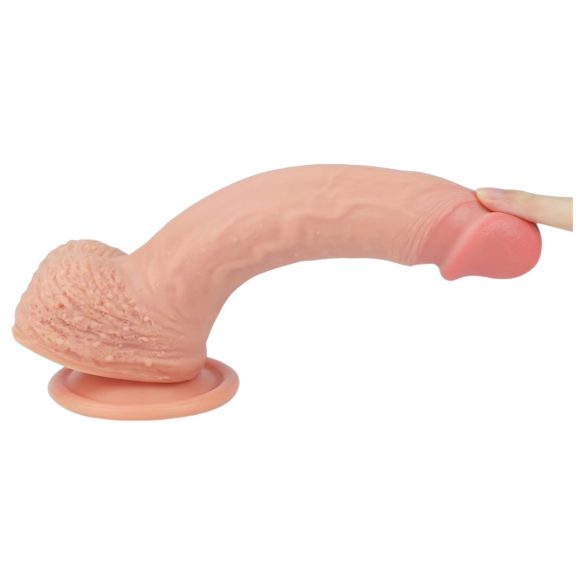 Lovetoy Nature Cock - dildo realist cu ventuză - 21cm - culoare naturală