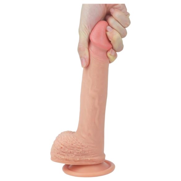 Lovetoy Nature Cock - dildo realist cu ventuză - 21cm - culoare naturală