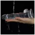 Lovetoy Flawless Clear - dildo cu ventuză - 19 cm (transparent)