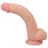Dildo dublu strat, natural, 23cm - Lovetoy Sliding-Skin