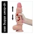 Lovetoy - dildo cu două straturi - realist - 23 cm - culoare naturală