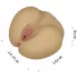 Lovetoy Streetgirl's - vagin și anus artificial - torzo realist natur
