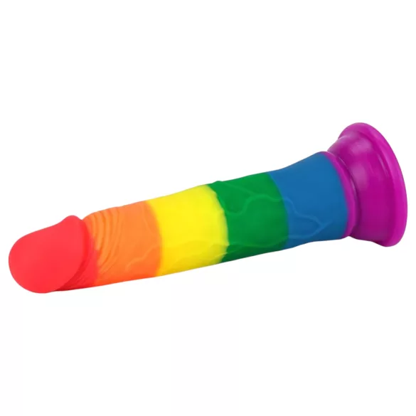 Lovetoy Prider - dildo realist - 19cm - curcubeu