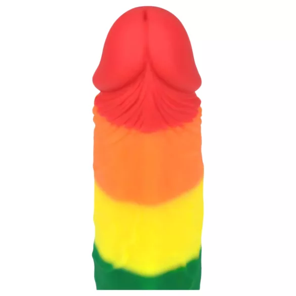 Lovetoy Prider - dildo realist - 19cm - curcubeu