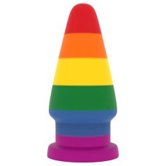 Plug anal Prider - 15cm curcubeu pentru senzații intense.