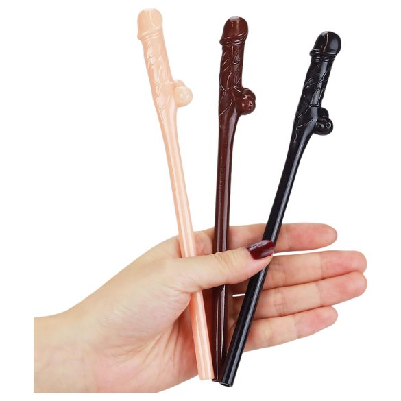 Lovetoy - paiete realiste, natural-maro-negru