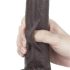 Lovetoy Sliding-Skin - dildo dublu strat - 23cm (maro)
