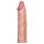 Lovetoy Pleasure X-tender - prelungitor penis - 19cm - culoare naturală