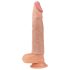 Lovetoy Pleasure X-tender - prelungitor penis - 19cm - culoare naturală