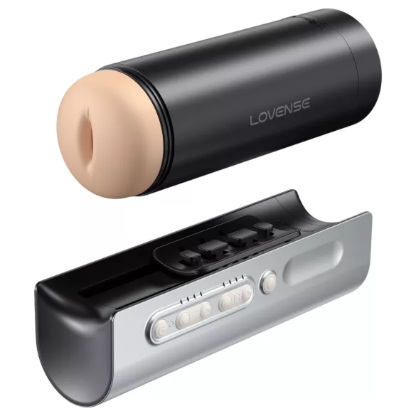 Lovense Solace Pro - Masturbator controlat prin aplicație, pentru bărbați (negru)