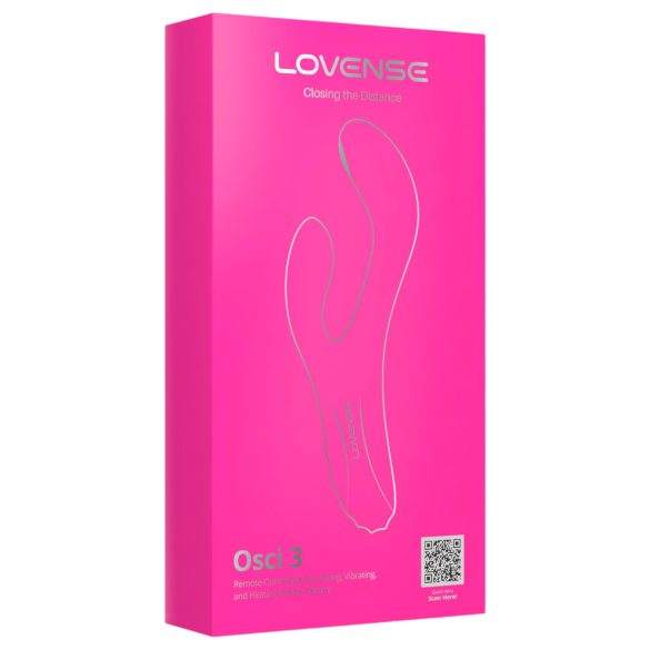 LOVENSE Osci 3 - vibrator cu braț pentru clitoris - roz