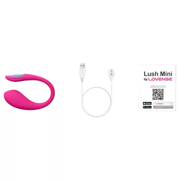 LOVENSE Lush Mini - ou vibrator inteligent (roz)