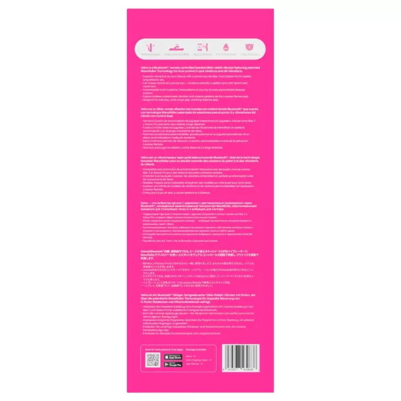 Lovense Velvo - Vibrator rotativ cu bile pentru stimularea punctului G și a clitorisului