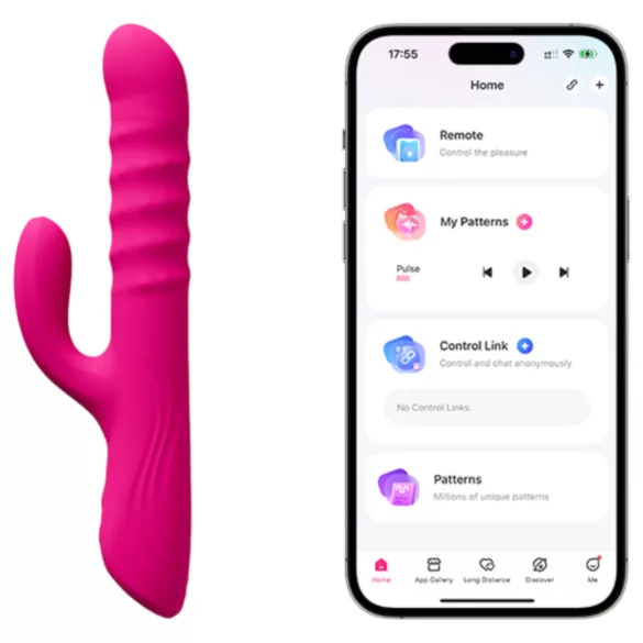 Lovense Velvo - Vibrator rotativ cu bile pentru stimularea punctului G și a clitorisului