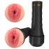 Tracy's Dog - masturbator tip vagin realist - silicon negru-natur