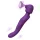 Tracy's Dog - vibrator tip baghetă pulsatorie - masaj - silicon mov