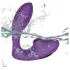 Tracy's Dog 2 - vibrator 2în1 cu pulsații aeriene - mov