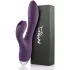 Tracy's Dog - vibrator rabbit cu braț pentru clitoris - rezistent la apă - mov