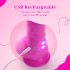 Tracy's Dog Jelivoy-Mid - vibrator realist 20cm - silicon roz (roz)