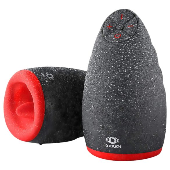 OTOUCH Chiven 2 - masturbator gura vibrator reîncărcabil - negru