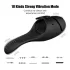 Leopard - vibrator gland penian cu acumulator - negru