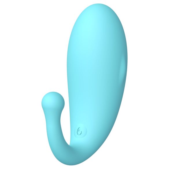Leopard Whale - ou vibrator inteligent cu acumulator - albastru