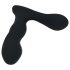 Leopard - Vibrator pentru prostată cu 2 motoare (negru)