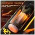 Leopard - masturbator tip push - silicon negru