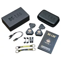 DG-LAB PawPrints - buton senzor fără fir (negru) - 2 buc.