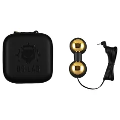   DG-LAB BiPolar B - electrodă metalică bipolară în formă de clepsidră (aurie)