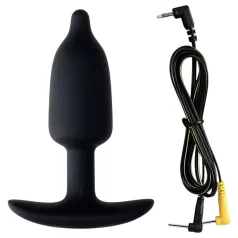  DG-LAB - dopă anală din silicon conductiv, bipolară (neagră)