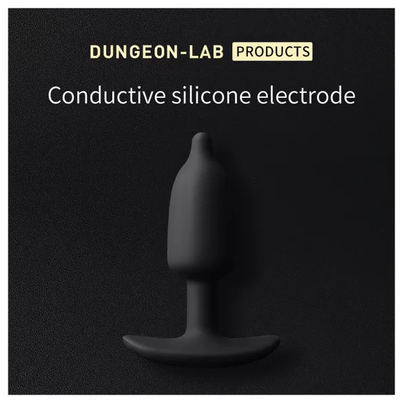 DG-LAB - dopă anal din silicon conductor, bipolara (neagră)
