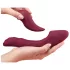 Vibeconnect - Vibrator 2în1 stimulare punct G și clitoris - roșu
