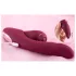 Vibeconnect - Vibrator 2în1 stimulare punct G și clitoris - roșu
