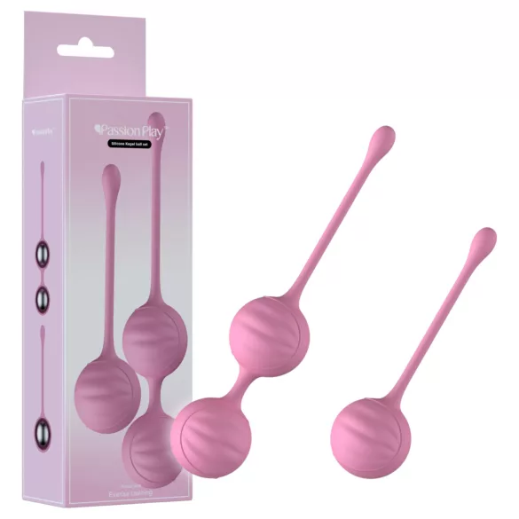 Passion Play - Set de bile Kegel (roz)